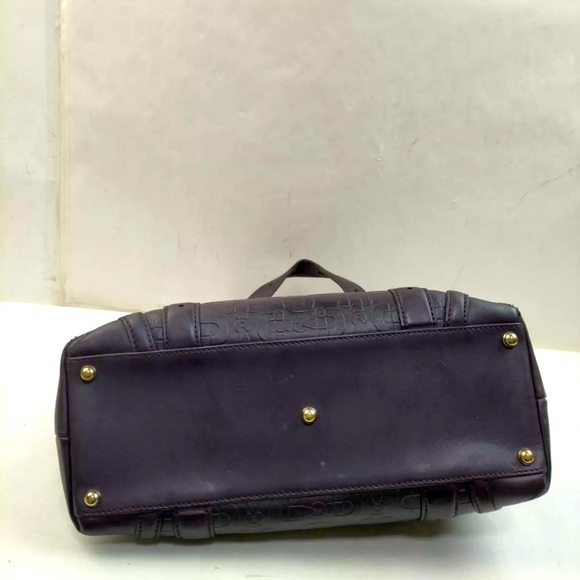 Gucci Hand Bag  Purple Leather made in Italy 🇮🇹 - Picture 4 of 8